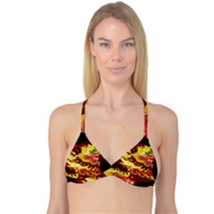 Dragon Lights Ki Rin Reversible Tri Bikini Top