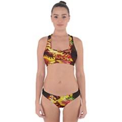 Dragon Lights Ki Rin Cross Back Hipster Bikini Set by Riverwoman