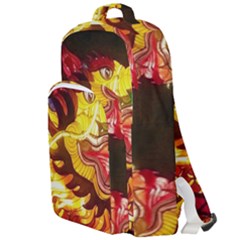 Dragon Lights Ki Rin Double Compartment Backpack by Riverwoman