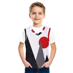 Geometric Landscape Kids  Sportswear by Valentinaart