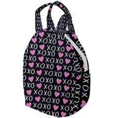 Xo Valentines Day Pattern Travel Backpacks by Valentinaart