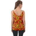 Brilliant Orange And Yellow Daisies Chiffon Cami View2