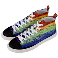 Days Of Future Past  Men s Mid-top Canvas Sneakers