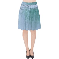 Niagara Falls Velvet High Waist Skirt by Riverwoman