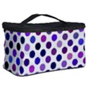 Shades Of Purple Polka Dots Cosmetic Storage View2