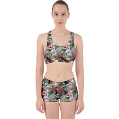 Tropical flowers Work It Out Gym Set
