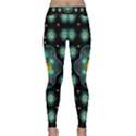 Light And Love Flowers Decorative Classic Yoga Leggings View1