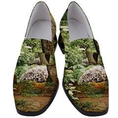 Garden Of The Phoenix Women s Chunky Heel Loafers by Riverwoman