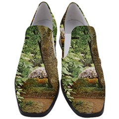 Garden Of The Phoenix Slip On Heel Loafers by Riverwoman