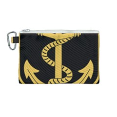 French Maritime Gendarmerie Insignia Canvas Cosmetic Bag (medium) by abbeyz71