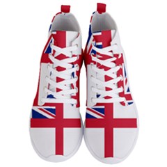 White Ensign Of Royal Navy Men s Lightweight High Top Sneakers by abbeyz71