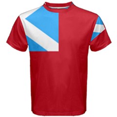 Scottish Red Ensign, Middle Ages-1707 Men s Cotton Tee by abbeyz71