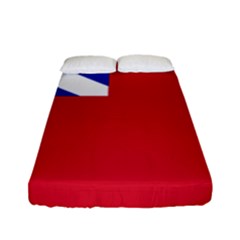 British Red Ensign, 1707–1801 Fitted Sheet (full/ Double Size) by abbeyz71