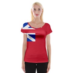 British Red Ensign, 1707–1801 Cap Sleeve Top by abbeyz71