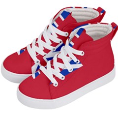 British Red Ensign, 1707–1801 Kids  Hi-top Skate Sneakers by abbeyz71
