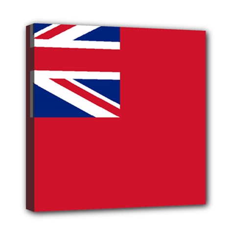 Civil Ensign Of United Kingdom Mini Canvas 8  X 8  (stretched) by abbeyz71