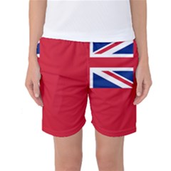 Civil Ensign Of United Kingdom Women s Basketball Shorts by abbeyz71