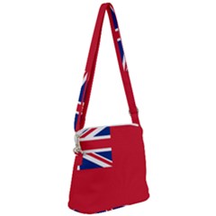 Civil Ensign Of United Kingdom Zipper Messenger Bag by abbeyz71