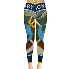 Seal Of United States Navy Expeditionary Combat Command Leggings  by abbeyz71