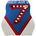 Patch Insignia of United States Navy Aircraft Carrier Air Wing Seven Car Seat Velour Cushion  View1
