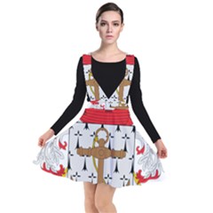 Coat Of Arms Of The Colombian Navy Plunge Pinafore Dress by abbeyz71
