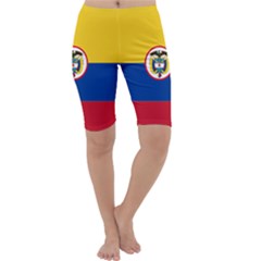 Coat Of Arms Of The Colombian Navy Cropped Leggings  by abbeyz71