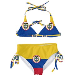 Coat Of Arms Of The Colombian Navy Kids  Classic Bikini Set by abbeyz71