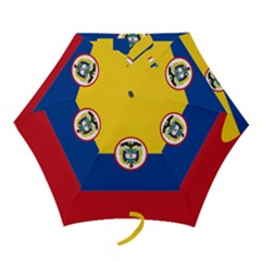 Naval Ensign Of Colombia Mini Folding Umbrellas by abbeyz71
