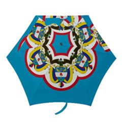 Naval Jack Of Colombia Mini Folding Umbrellas by abbeyz71