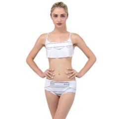 Alien Space Ufo Extraterrestrial Layered Top Bikini Set