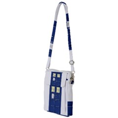 Tardis Doctor Who Time Travel Multi Function Travel Bag by Wegoenart