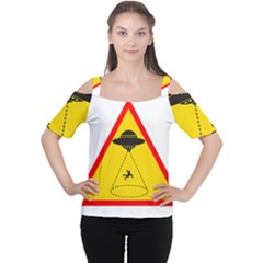 Sign Road Road Sign Traffic Cutout Shoulder Tee