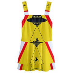 Sign Road Road Sign Traffic Kids  Layered Skirt Swimsuit by Wegoenart