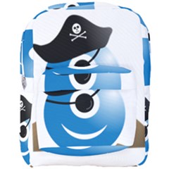 Alien One Eye Pirate Buccaneer Full Print Backpack by Wegoenart