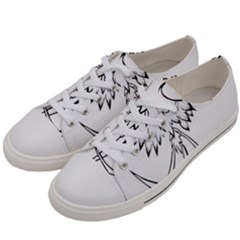 Phoenix Mythical Bird Animal Women s Low Top Canvas Sneakers by Wegoenart