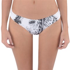 Dog Animal Domestic Animal Doggie Reversible Hipster Bikini Bottoms by Wegoenart