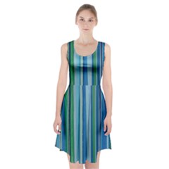 Painted Stripe Racerback Midi Dress by dressshop