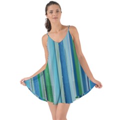 Painted Stripe Love The Sun Cover Up by dressshop