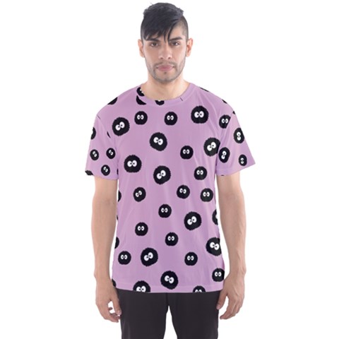 Totoro - Soot Sprites Pattern Men s Sports Mesh Tee by Valentinaart