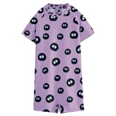 Totoro - Soot Sprites Pattern Kids  Boyleg Half Suit Swimwear by Valentinaart
