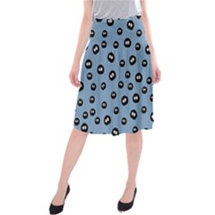 Totoro - Soot Sprites Pattern Midi Beach Skirt by Valentinaart