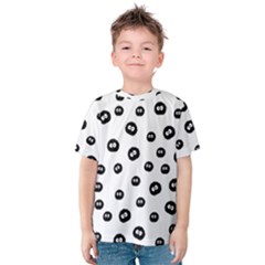 Totoro - Soot Sprites Pattern Kids  Cotton Tee