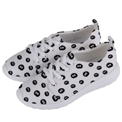 Totoro - Soot Sprites Pattern Women s Lightweight Sports Shoes by Valentinaart