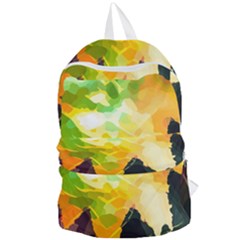 Forest Trees Nature Wood Green Foldable Lightweight Backpack by Pakrebo