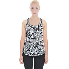 Flames Fire Pattern Digital Art Piece Up Tank Top by Pakrebo