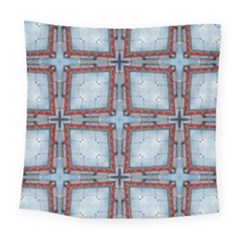 Pattern Cross Geometric Shape Square Tapestry (large)