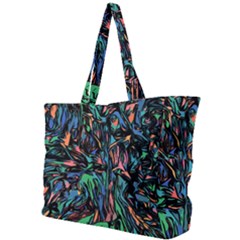 Tree Forest Abstract Forrest Simple Shoulder Bag by Pakrebo