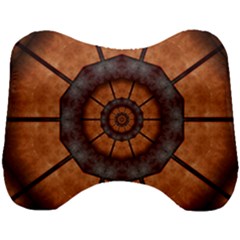 Abstract Kaleidoscope Texture Head Support Cushion