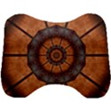 Abstract Kaleidoscope Texture Head Support Cushion View1