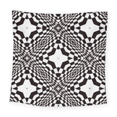 Tile Repeating Pattern Texture Square Tapestry (large)